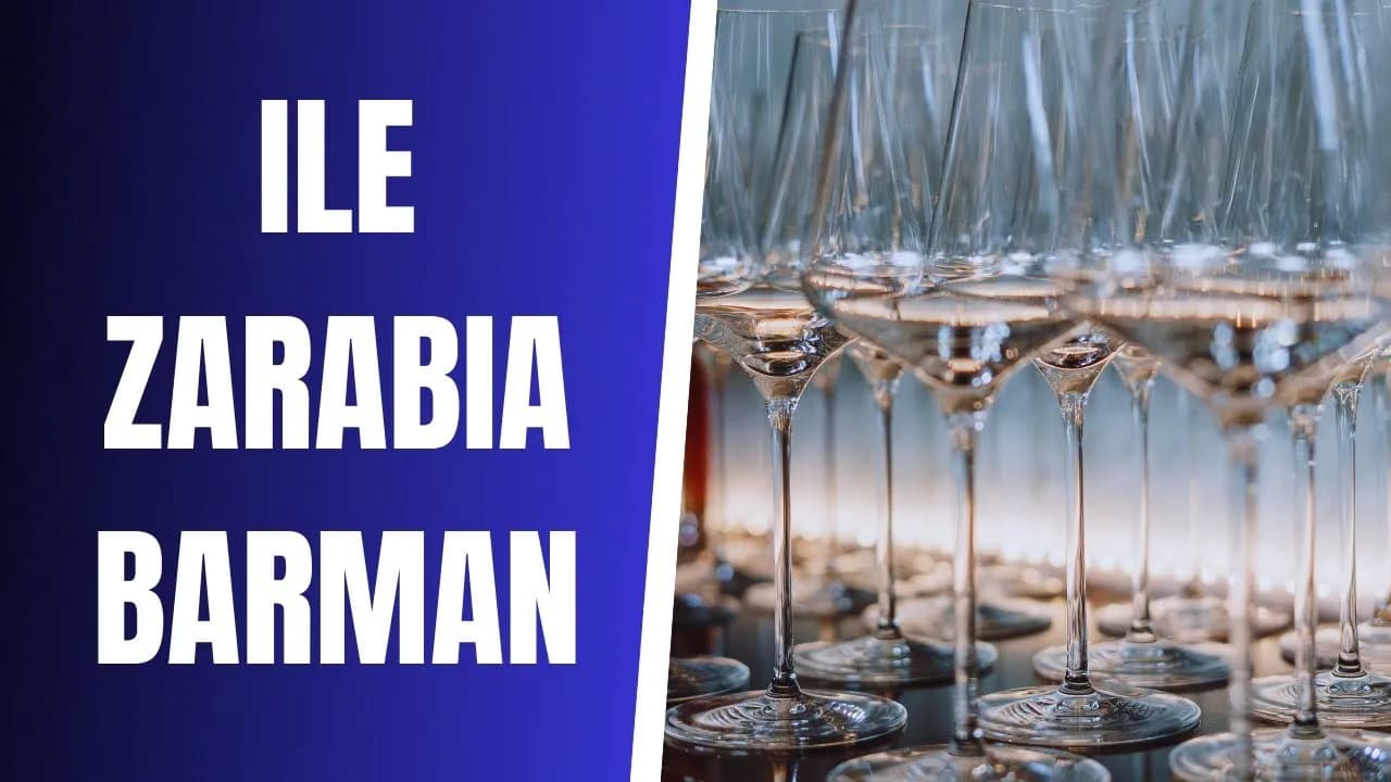 Ile zarabia barman w Toruniu? Zaskakujące fakty o wynagrodzeniach